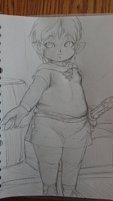 今日の昼の練習

竿役のウチの子を練習。この子の髪型も難しい…
裸ばかりじゃなく、服もぱぱっと描けるように練習しなきゃ(^^; 