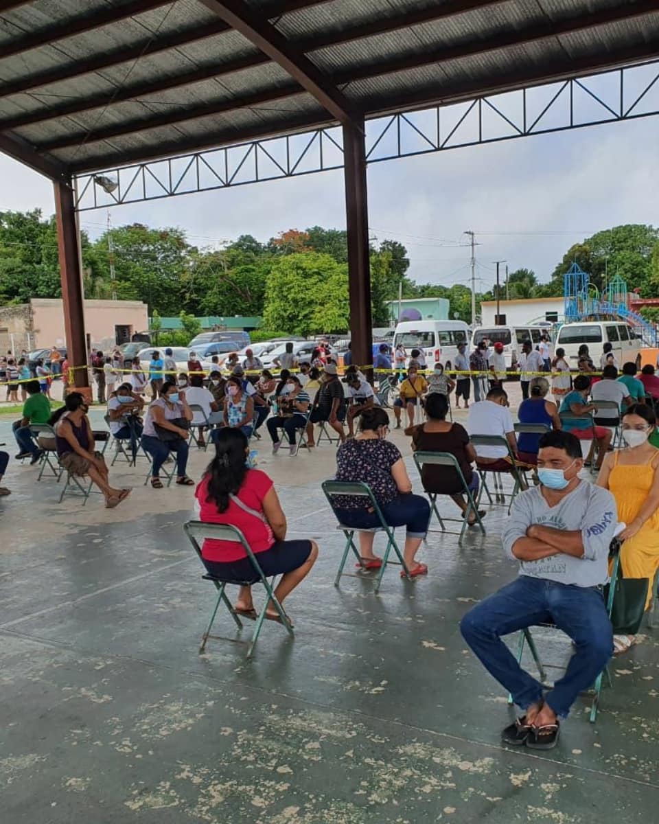 huachodiazmena's tweet photo. 🔴 OPERATIVO VACUNACIÓN
MIERCOLES 7 DE JULIO SEGUNDA DOSIS PFIZER A PERSONAS DE 50-59 AÑOS EN:
#Cansahcab
#chacsinkín
#Chankom
#Chocholá
#Dzan
#Hocaba
#Kantunil
#Teabo
#TelchacPueblo
#Tixcacalcupul
#GobiernodeMexico
#Bienestar https://t.co/3DOmvm1k3o