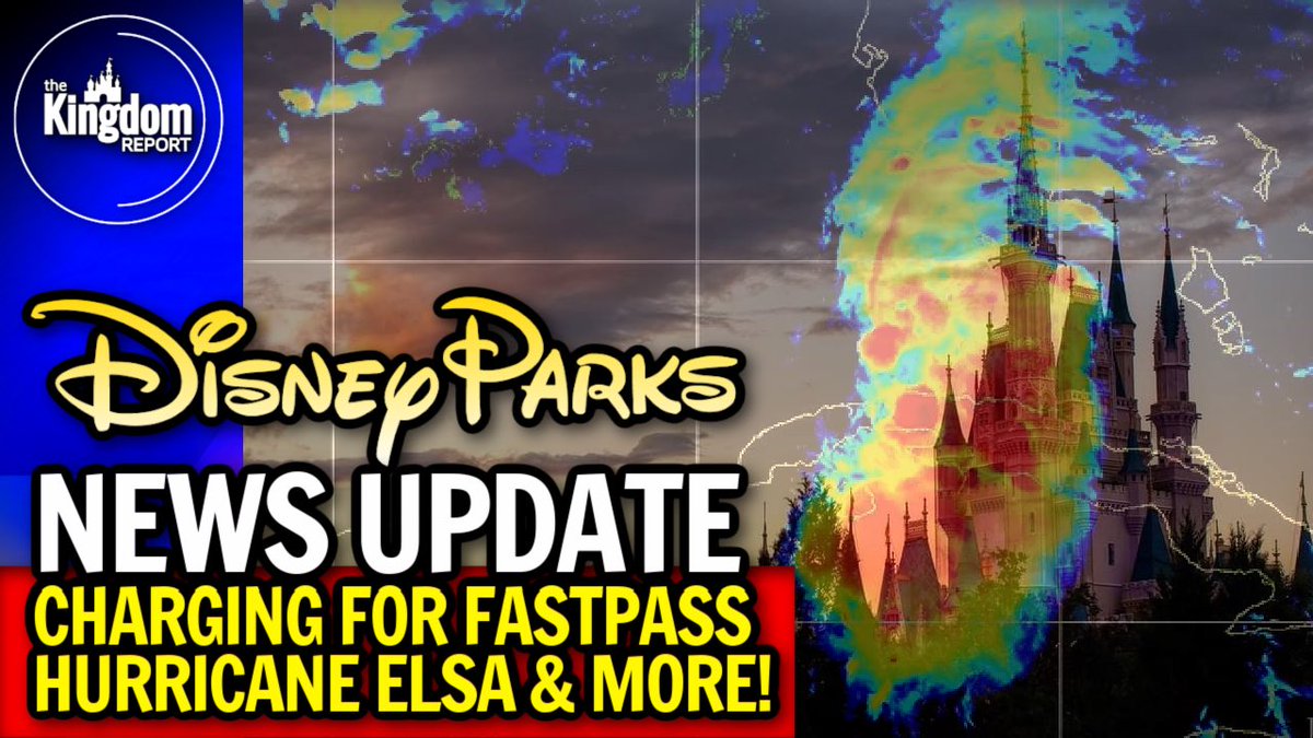 Hurricane Elsa impacts on Disney World. Disneyland slashing tickets prices for California residents. Disneyland Paris will upcharge for FastPass & More!

WATCH: https://t.co/oJuTDb3hZq

#disneyparks #disney https://t.co/W5KnhR7WuS