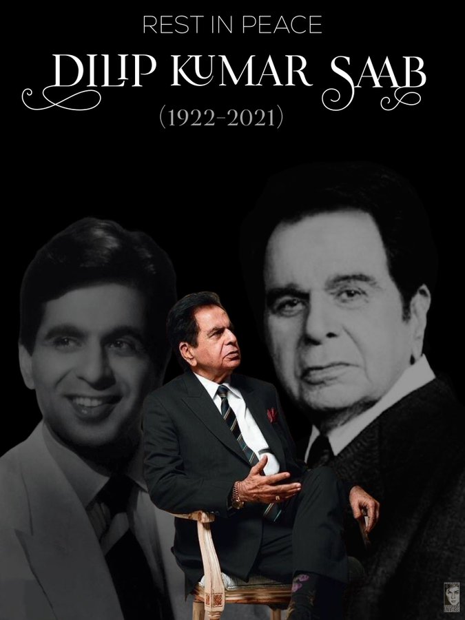 mdAltabansari1's tweet image. Rest in pleace sir #DilipKumar