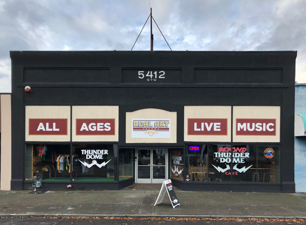 "KML has been a great help as we have been greatly impacted by having to cease operations during the pandemic. Really huge thanks to all the individuals that believe in the importance of live music and putting in work to secure its return for future generations." <a href="/RealArtTacoma/">Real Art Tacoma</a>