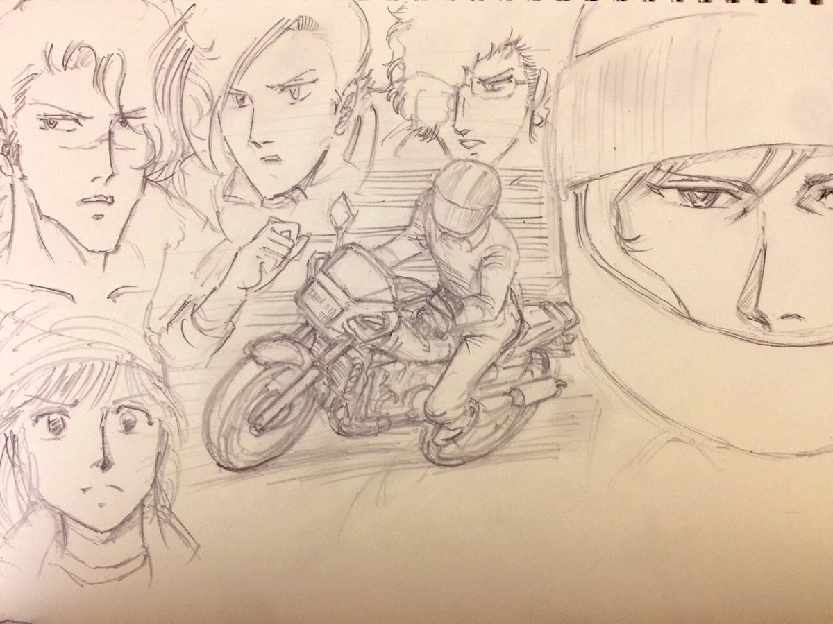 五十嵐浩一先生のペリカンロード より。

少年KINGに連載された、青春バイク漫画です。
当時私もようやくバイトで手に入れた50ccバイクを色々改造して走っていた頃です。
懐かしさがこみ上げます。^_^
#ペリカンロード
#五十嵐浩一 