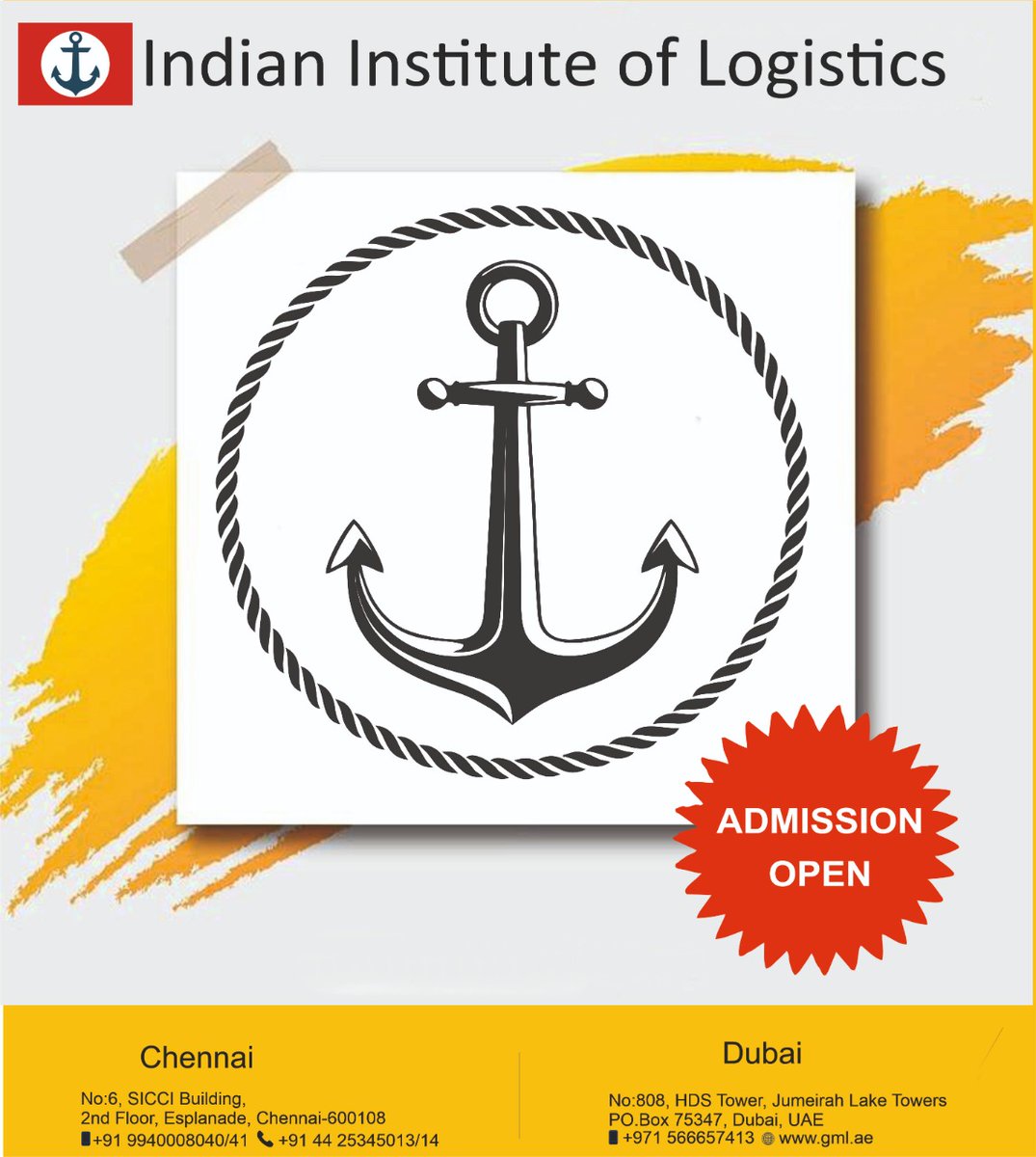 iilsociety's tweet image. #indianinstituteoflogistics🏤📚 #ugprograms #PGprogramme #admissionopen2021 #education #logisticscourse #admissionsopen #highereducation #collegeprep #collegeapplication #collegereopen