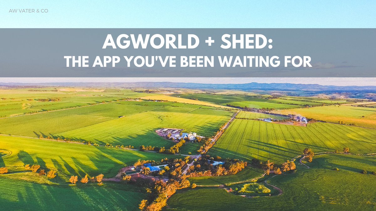 Finally, a way to align Agworld reco's with what you need and what's in your shed! 🙌🙌
Shed is going to make things much easier and efficient. We can't wait.
Read more: bit.ly/36hhekX

#agworld #farmready #shed #agtech <a href="/Agworld/">Agworld</a>