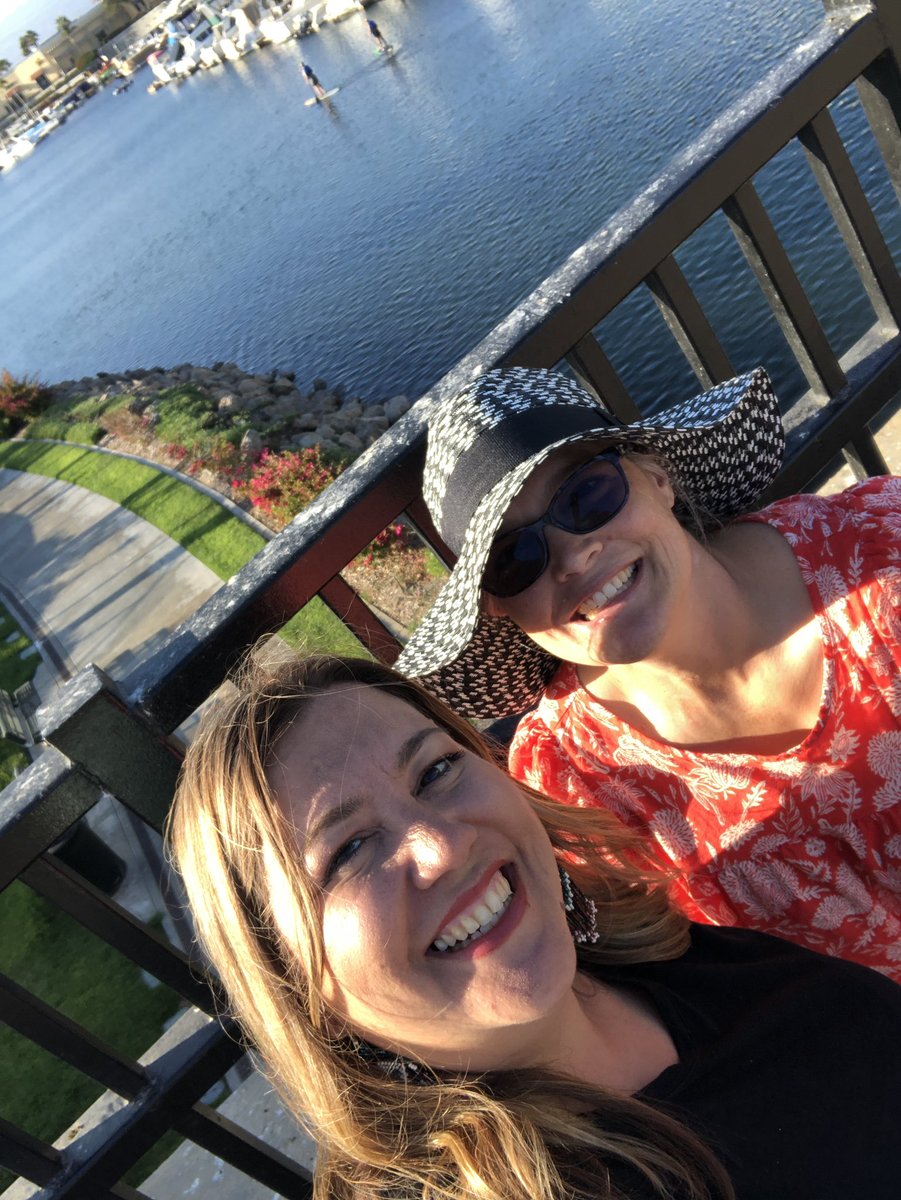 Catching up with my wonderful friend @KimMetre