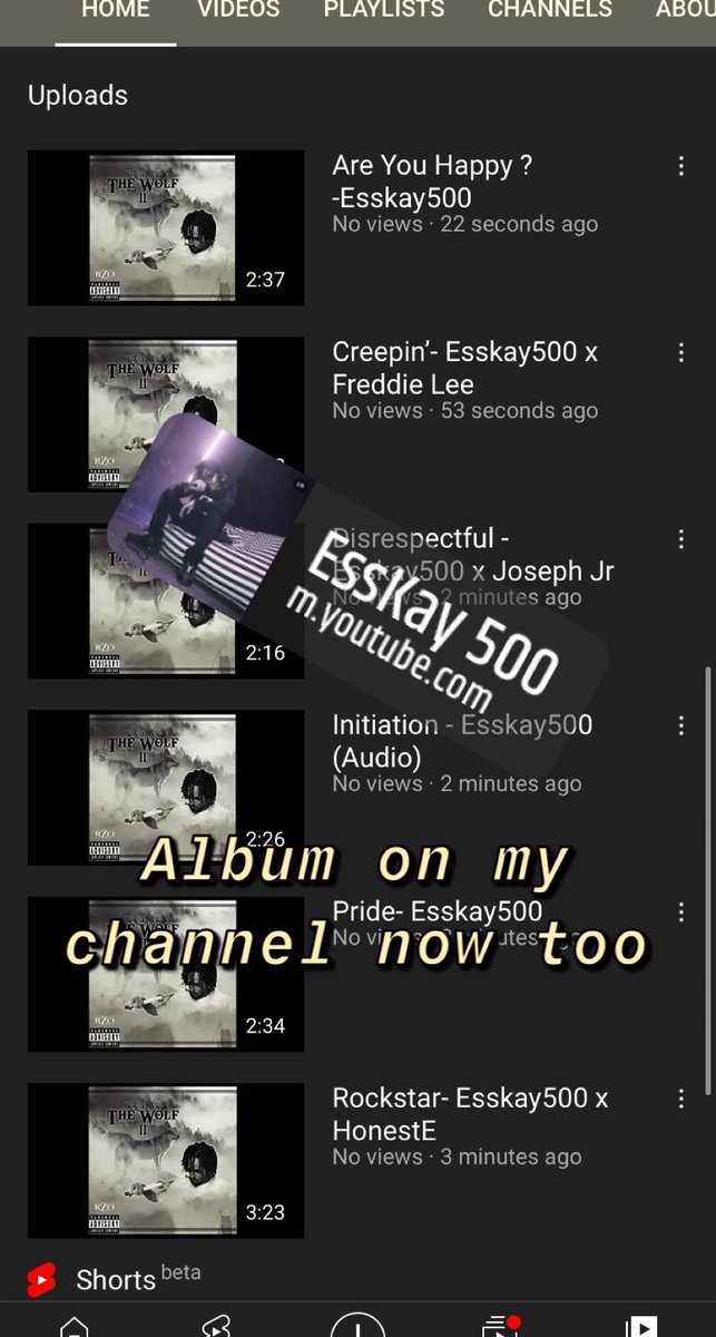 EssKayyx's tweet image. YouTube.com/esskay500 or google me I’m on everything I just dropped more shit