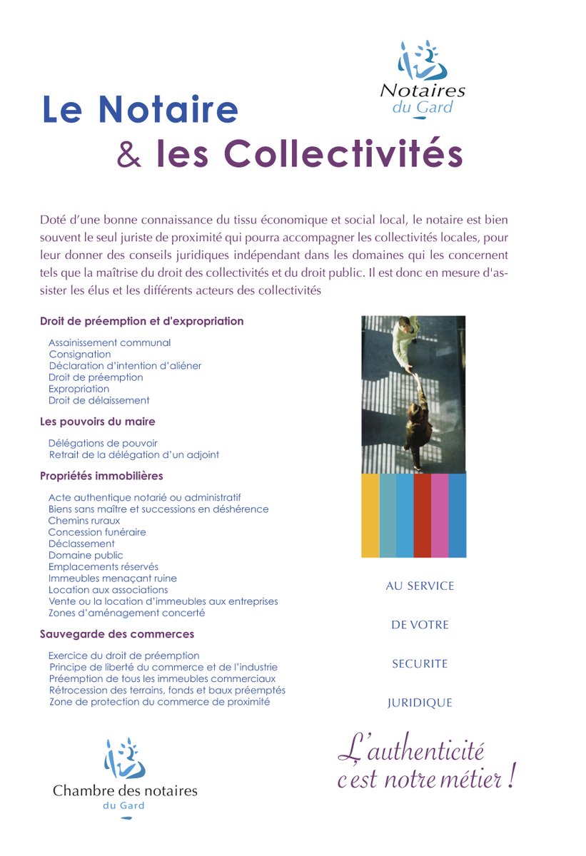 NotGardois's tweet photo. Besoin d'un #conseil ?
#NotGuide pour vous aider à mieux connaître le rôle du #notaire pour votre #collectivité
Le #Notaire #Gard #aucentredevotrevie
#consultez-le 👉 https://t.co/T941x1O7yS https://t.co/us5EmJzX1K