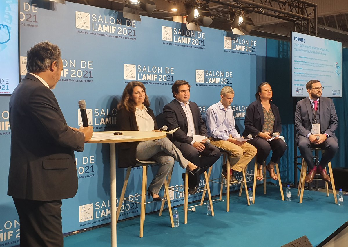 [REPLAY📹] Quels défis doivent relever les acteurs de la restauration collective en Ile-de-France ? Retrouvez les échanges de la table-ronde organisée au <a href="/salon_amif/">Salon de l'AMIF</a>  avec Maxime Cordier, Isabelle Desclozeaux, <a href="/Manber1/">Bertrand Manterola</a>, <a href="/j_mmoreau/">Jean-Marie Moreau</a> et Adeline Roldao-Martins
bit.ly/3yqwJD6