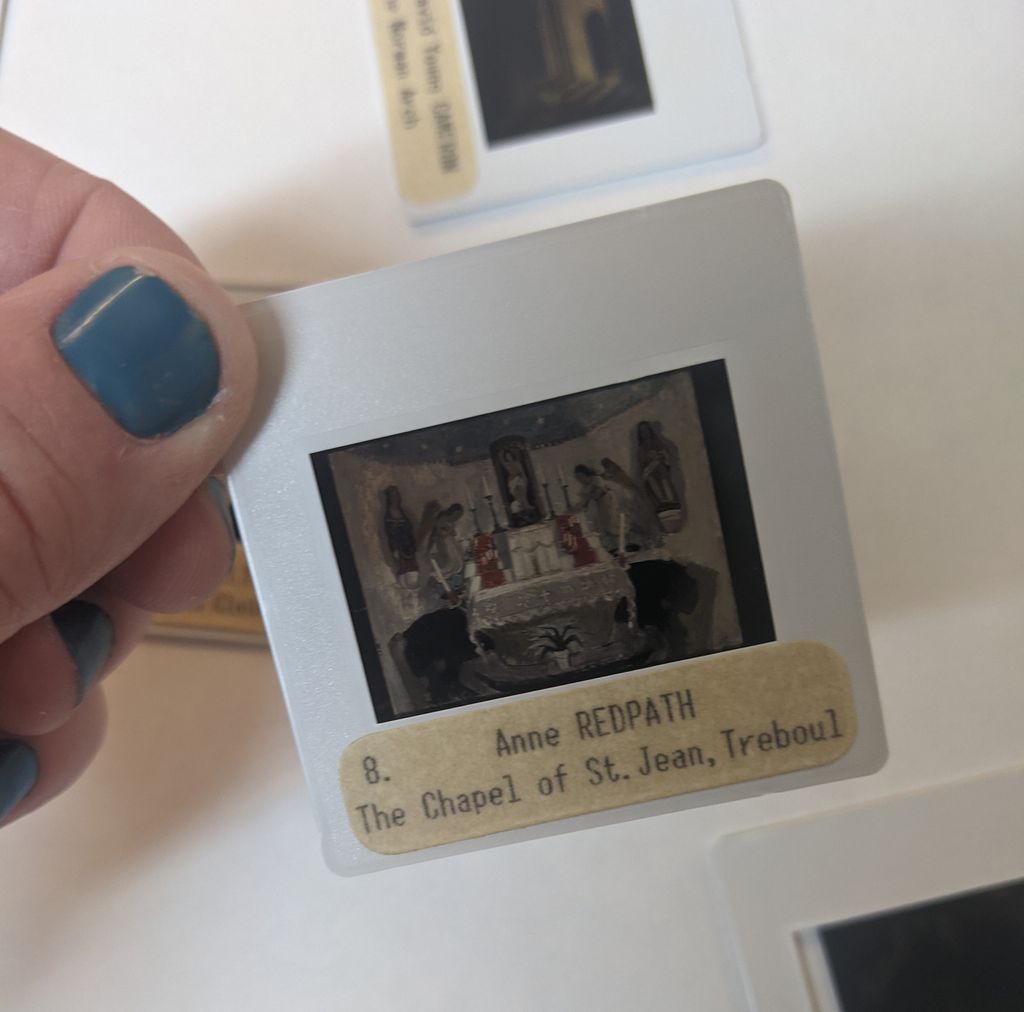 GSAArchives's tweet photo. Also featuring in our Scottish Art and Design Collection are a number of teaching aids, including a large number of slides of various pieces of art and design work. Includes this work by Scottish artist Anne Redpath (original @RoyalScotAcad) #CollectionOfTheWeek https://t.co/9Oy8r4gvE5