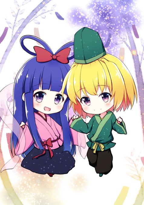 「blonde hair tanabata」 illustration images(Latest)