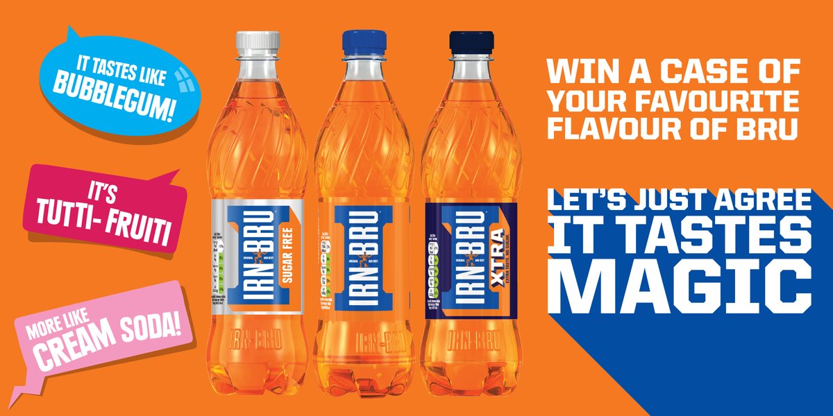 Want to #win your favourite flavour of Bru? Look no further😍

For your chance: RT this post &amp; give us your best description of your favourite flavour👇

18+/GB only. See premier-stores.co.uk/terms for full T&amp;Cs. Closes: 14/07/2021