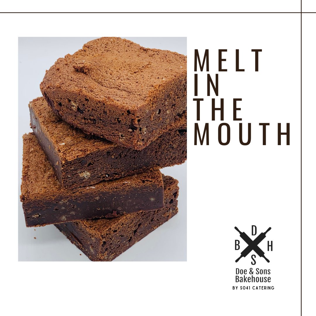 Its World Chocolate Day 

Our melt in the mouth chocolate brownies are the prefect way to celebrate 🍫