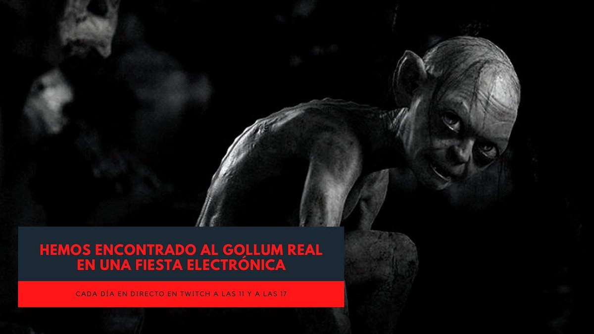 Fusion_FreakCOM's tweet photo. Localizamos al Gollum real en una fiesta electrónica https://t.co/ZdKwAcjn9v https://t.co/tFBGMfvjNm