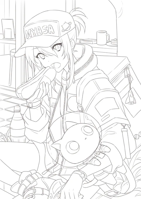 線画 
