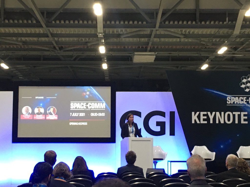 Razavizadeh's tweet image. Delighted to attend the @SpaceCommExpo in Farnborough. Great sessions, topics, speakers and exhibitors. @ESA @spacegovuk @SatAppsCatapult @UKspace #SpaceCommExpo #FutureofSpace #SpaceComm #spaceeconomy #industrialrevolution