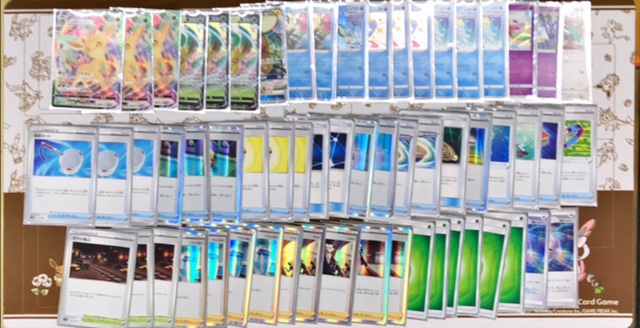 イエローサブマリン マジッカーズ福岡店 イエサブ福岡イベント ポケモン デッキレシピ ポケモンカードゲーム ポケカ 7 7 水 ポケモンカードジム ジムバトル を行いました 栄えある 優勝 は かいる さん リーフィアvmax うらこう