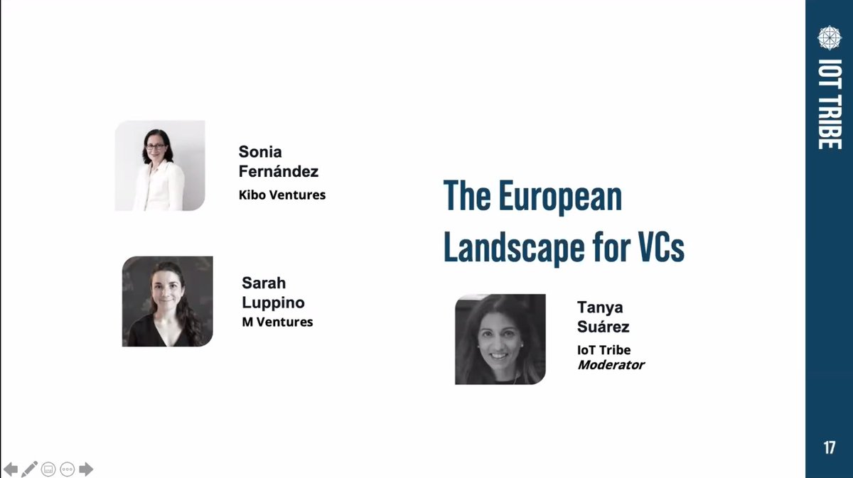 IotTribe's tweet image. What can we expect for the European VC landscape in the coming years? 🗣️
Our panel are offering their expert insights into not only how the landscape is changing for VCs but also the changes in what VCs look for in #startups
#TechGames