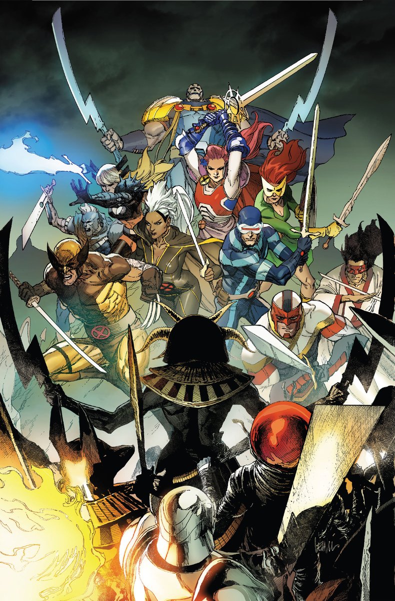 YuichiKobo's tweet photo. The X-men are Family
#ScottSummers #Cyclops
#JeanGrey #MarvelGirl
#OroroMunroe #Storm
#JamesHowlett #Wolverine
#BetsyBraddock #CaptainBritain
#BrianBraddock #CaptainAvalon
#IllyanaRasputin #Magik
#NathanSummers #KidCable
#Apocalypse
#XOfSwordsDestruction
#Xmen
#XOfSwords https://t.co/AFbLYL8OQm