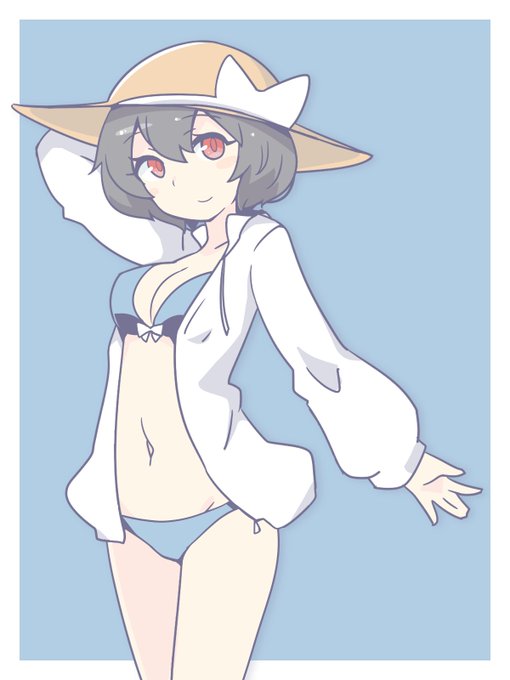 (お題箱)ビキニ姿の立羽ちゃん 