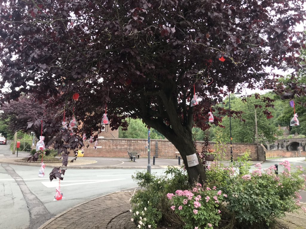 LoisHarding's tweet image. It’s coming home! I love living in #Coalbrookdale a very thoughtful crafter has created these little guys ready for tonight ⚽️ #lovewhereyoulive #ItsComingHome