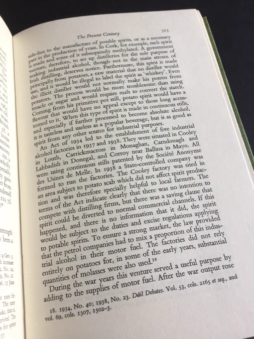 Sample page from Irish Whiskey book