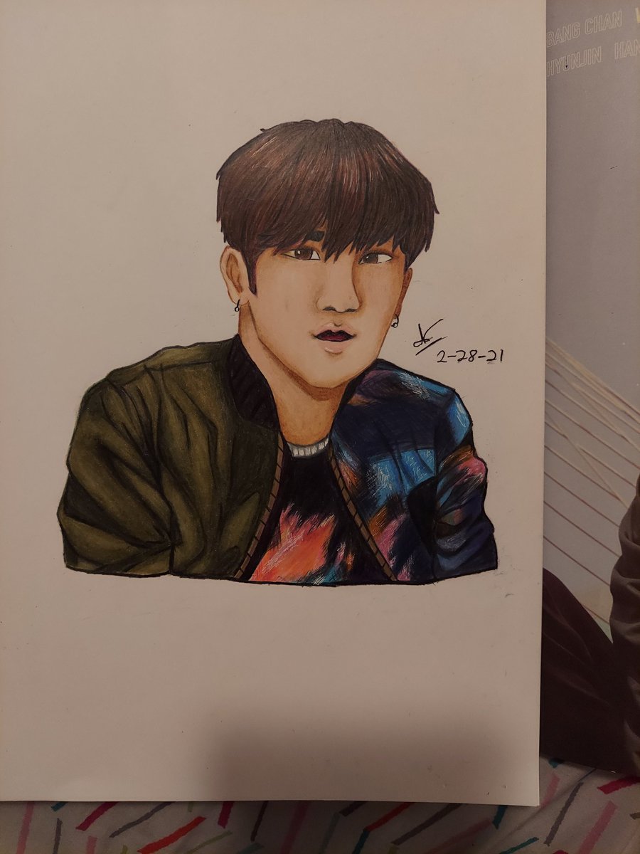 TinyFloofs's tweet photo. My dream is to make art that one day my inspirations will see and appreciate. I dream to show you my support with my art! Thank you for being my inspiration woojin. 💕 #StillDream https://t.co/nGVe5UdYwm