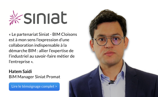 BimCloisons's tweet photo. 💬 Témoignage partenaire @SiniatFrance 
📸 @HatemSAIDI_Pro, BIM Manager Etex France Building Performance, est au cœur de ce partenariat et nous livre sa vision du #BiM et des enjeux de demain. 🚀
https://t.co/CDBdDX7NBT https://t.co/0luU7WXiwb