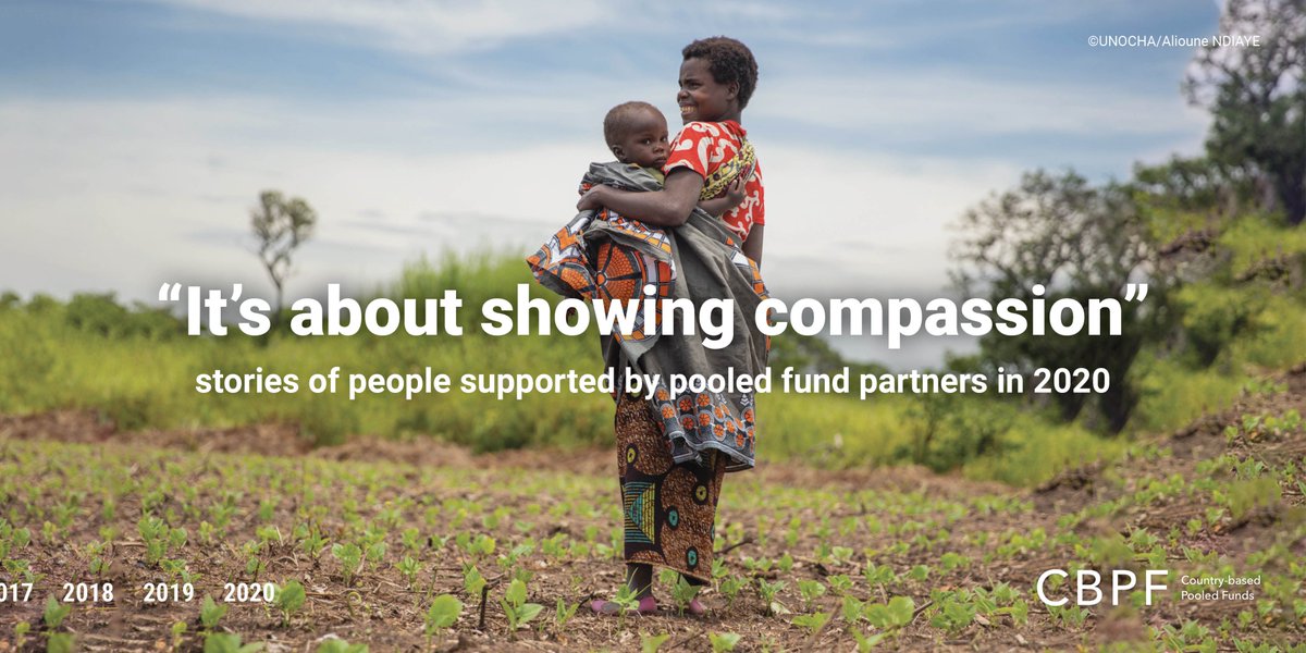 How did <a href="/CBPFs/">PooledFunds_OCHA</a> and our partners really help people in crisis in 2020? READ their stories here: bit.ly/3qPaofY
<a href="/UNOCHA/">UN Humanitarian</a> #InvestInHumanity