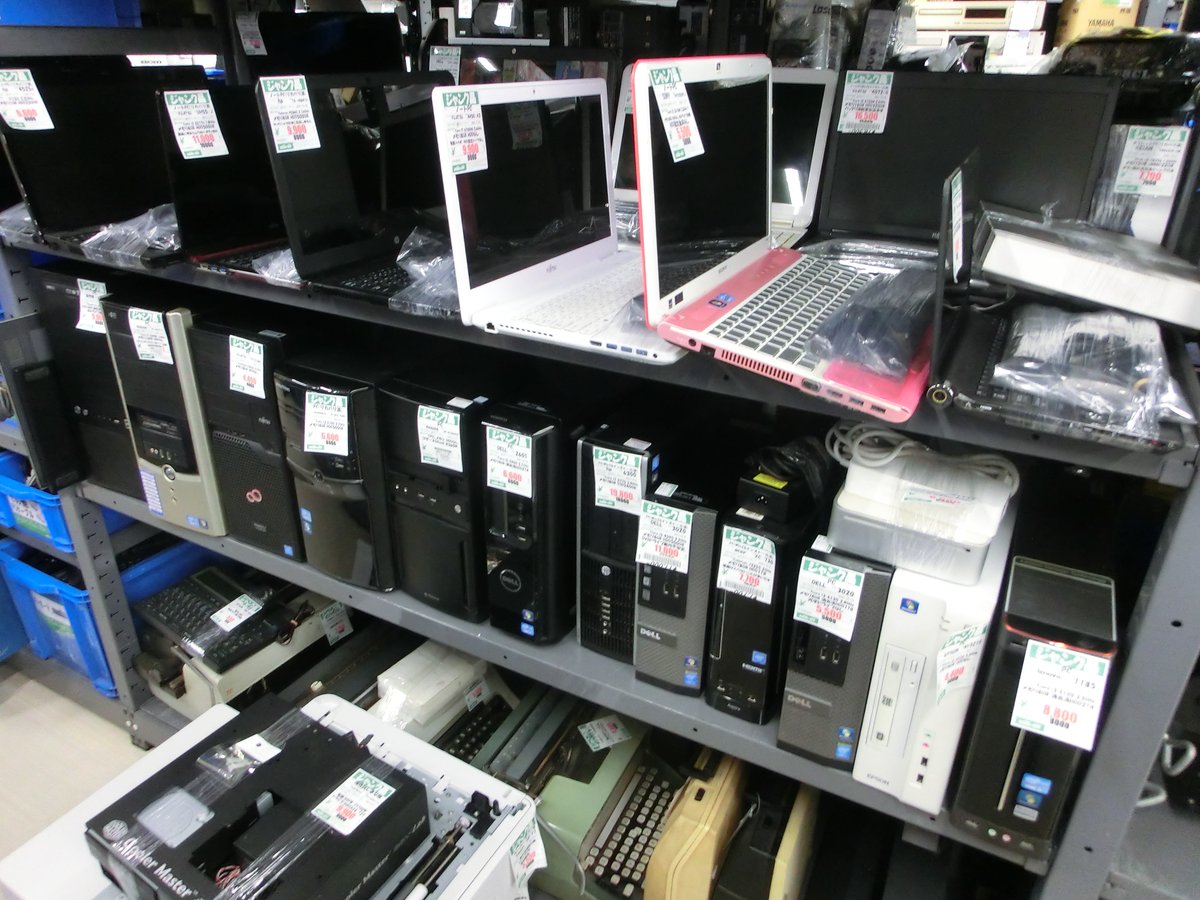 ハードオフ大泉学園店ジャンクPCコーナー拡張しました！ノート