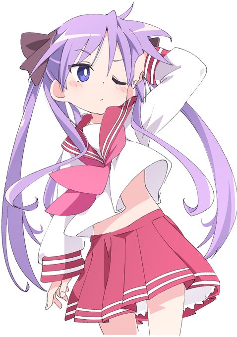 「hiiragi kagami ryouou school uniform」Fan Art(Popular)