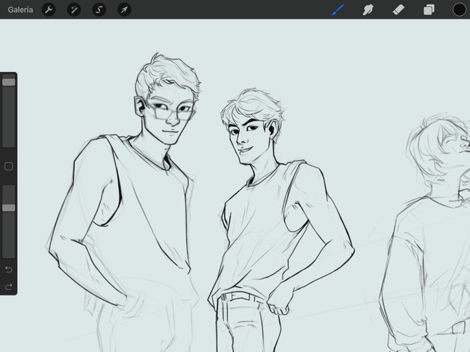 My boys looking hot 