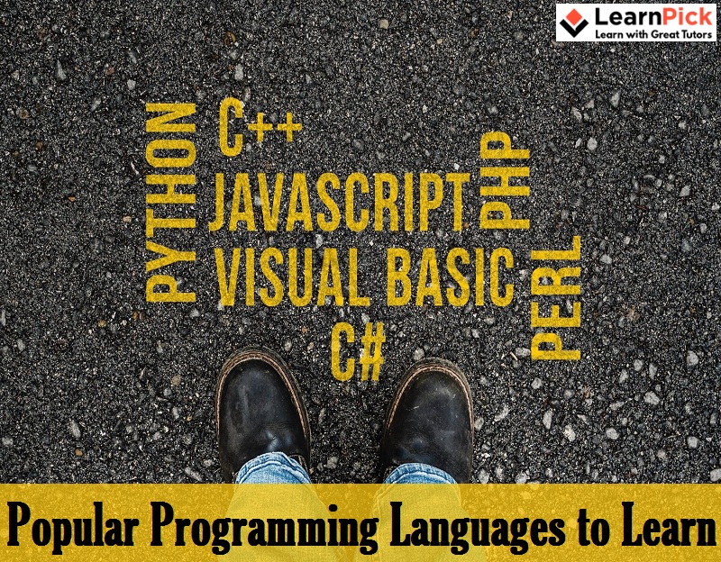 LearnPick's tweet image. Here, we will be discussing 5 most popular programming languages that will help you in having a smooth career path: learnpick.in/.../best-progr…...
#LearnPick #programminglanguage #Coding