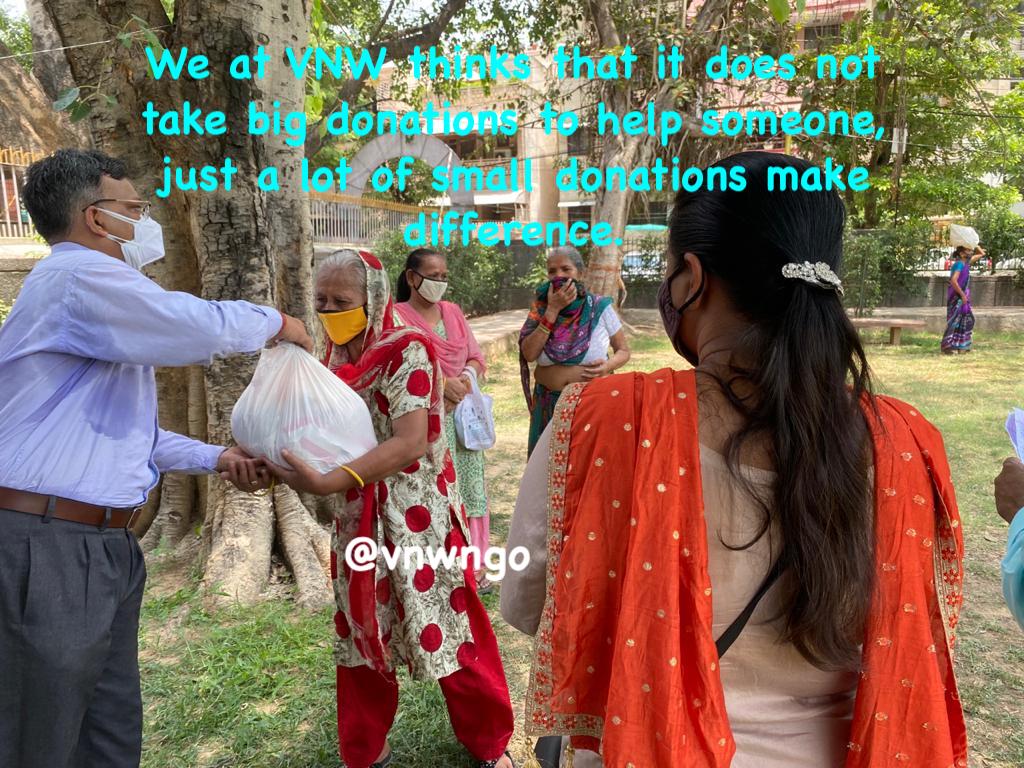 VNWNGO's tweet photo. We at VNW think that it does not take big donations to help someone, just a lot of small donations makes difference
Alone we can do little; together we can do so much please come forward and support us
#vnwfoundations #vnwngo #community #volunteering #nonprofit #support #COVID19 https://t.co/8XoHSlyske