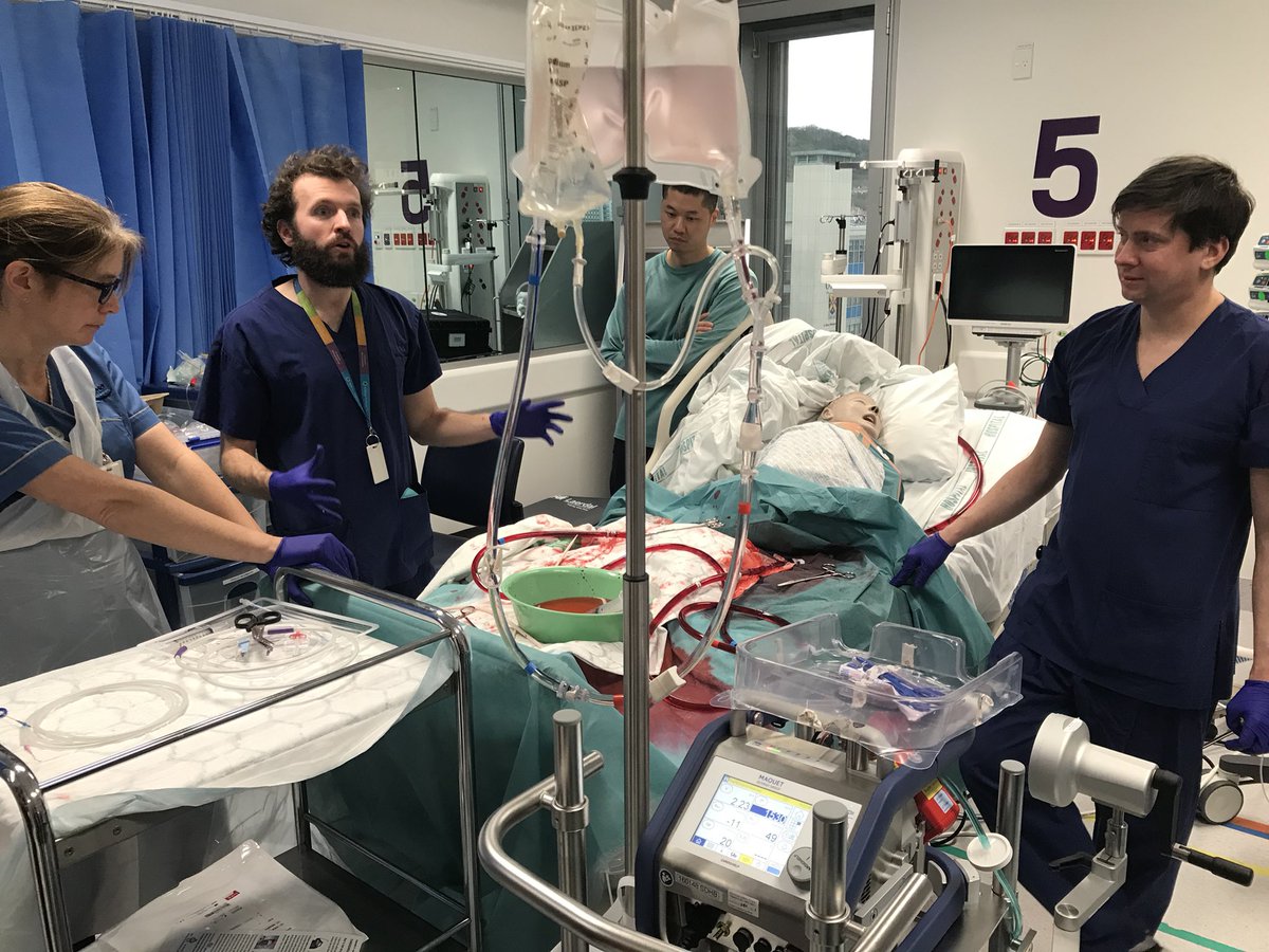 Exciting times in <a href="/dunedinicu/">Te puna wai ora - Southern Critical Care</a> this week with the start of ECMO simulation training, and it was great to welcome an esteemed colleague from up north to Dunedin to discuss all things ECMO.