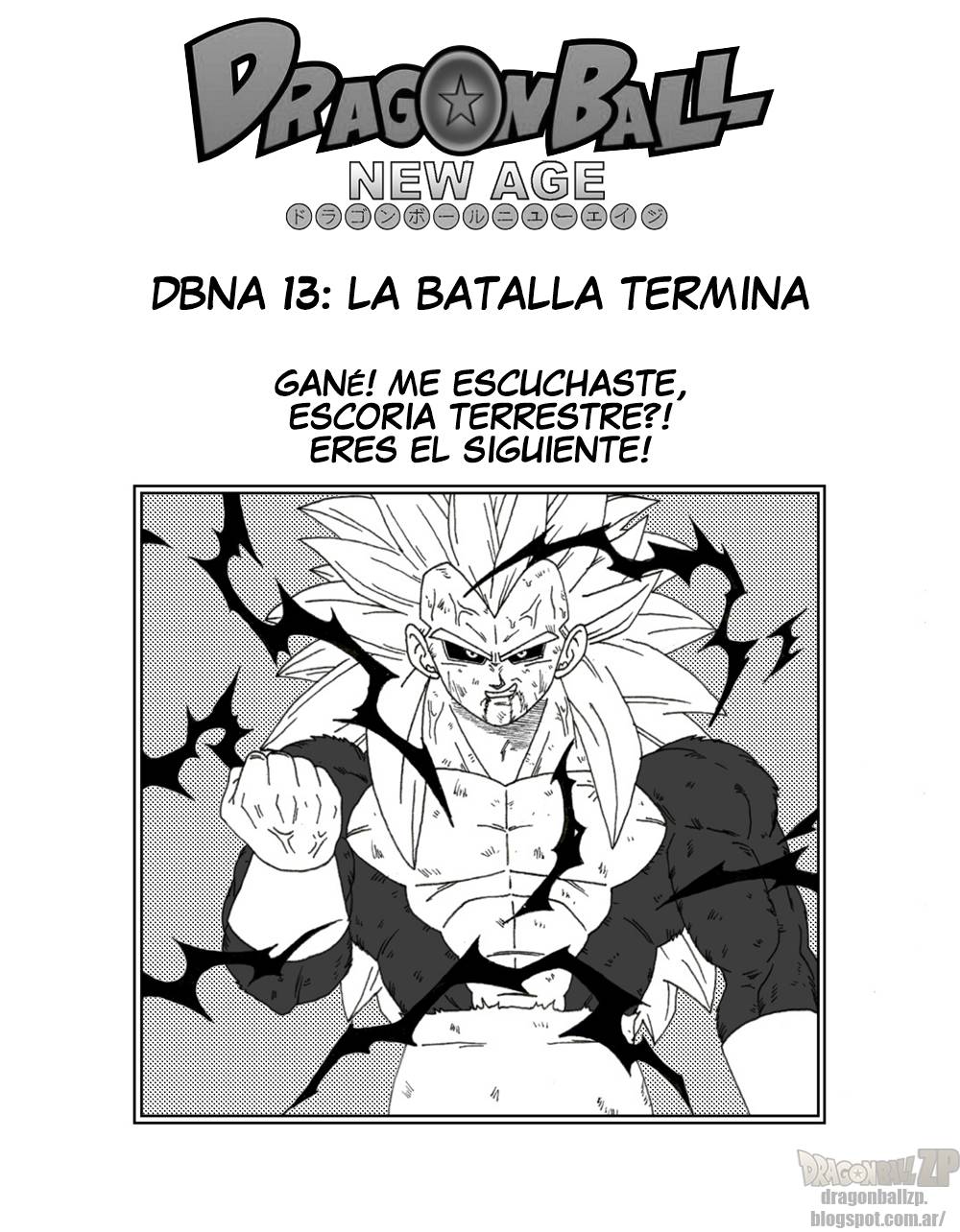 Francesc Martínez on X: Dragon Ball Multixenoverse (fan manga) 1