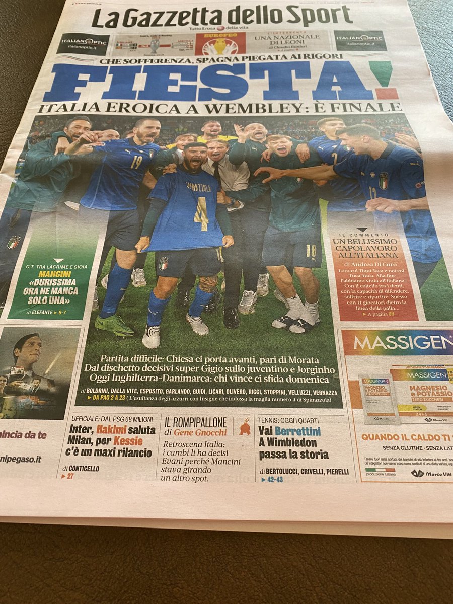 Goduria! #Wembley #Europei #🇮🇹