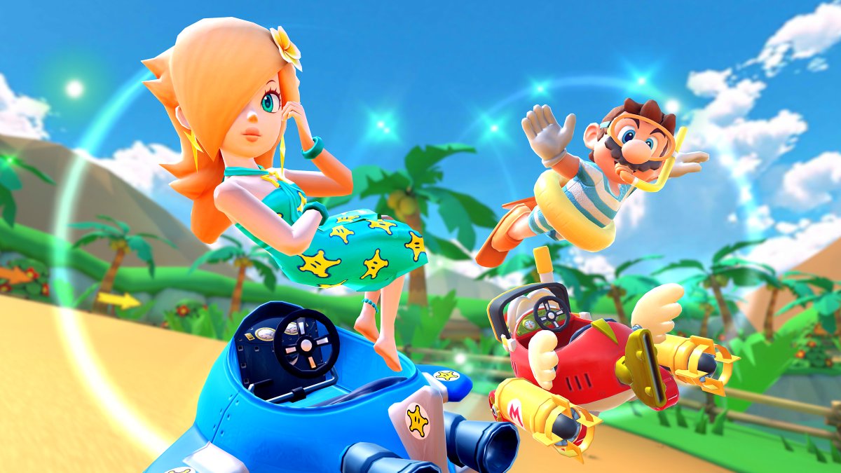 Mario Kart Tour on X: Speaking of summer, don't forget about these two!  Mario (Swimwear) and Rosalina (Swimwear) make a comeback in the Summer Tour  in #MarioKartTour!  / X