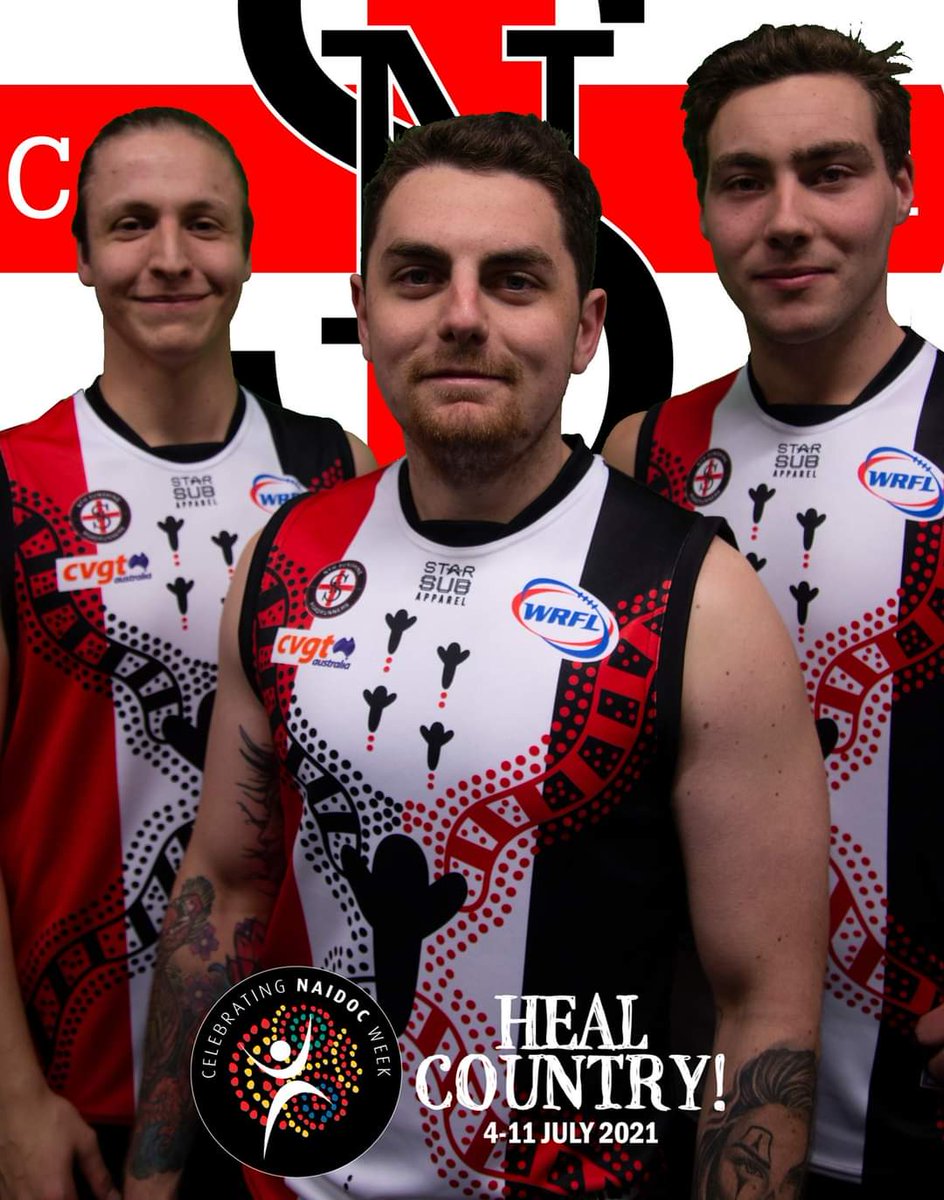 Check out our amazing indigenous jumpers, designed by the very talented Emma Douglas Bamblett and brought to you by our friends at @cvgtaustralia to be worn as part of our <a href="/naidocweek/">NAIDOC</a> celebrations this Saturday starting at 1:30pm at Dempster Park.

#NAIDOC2021 #MeepMeep