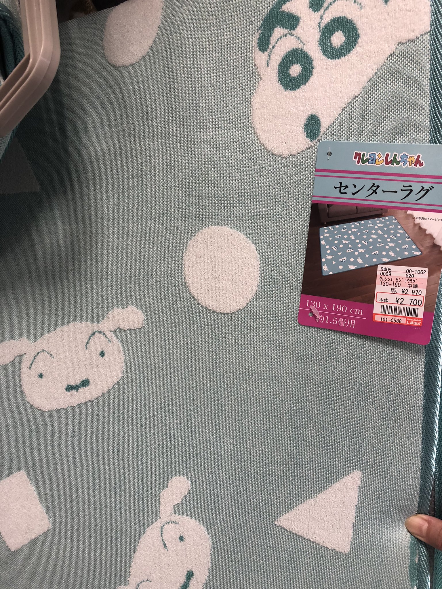 売り切れ必至 ラグ クレヨンしんちゃん カーペット