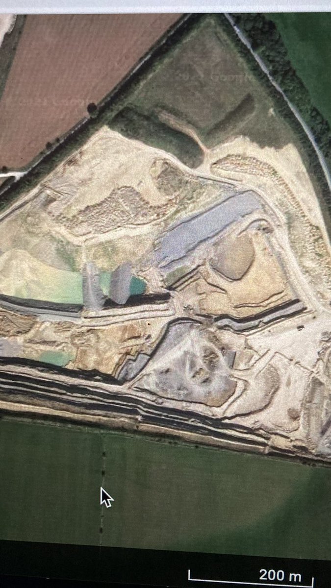 Cmackness's tweet image. This is Breedon Naunton Quarry in The Cotswolds that has been given permission to expand southerly in an area of AONB by Gloucestershire County Council. Further quarries in this area have been given permission to expand. We need to stop this destruction .