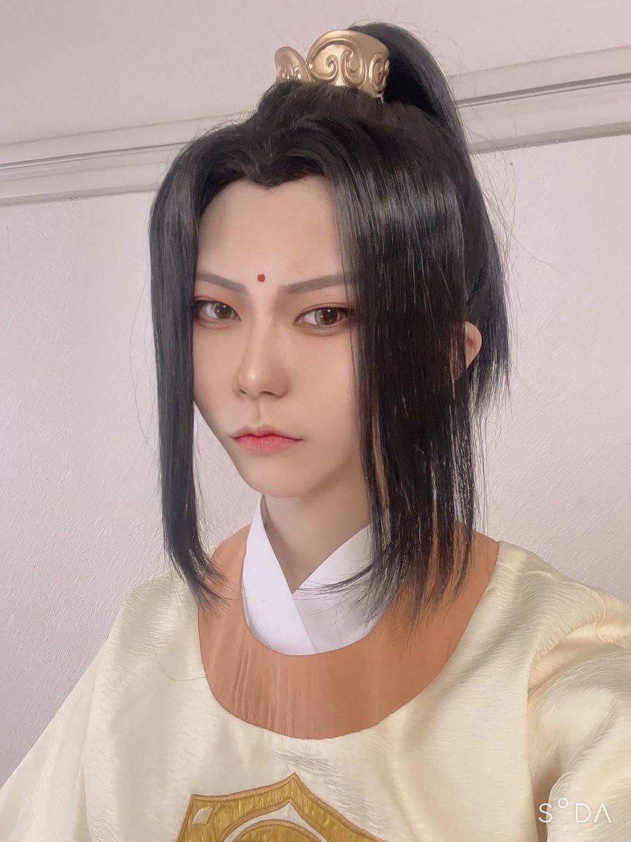 シルバーグレー サイズ 魔道祖師 金 子軒 公式 コスプレ ウィッグ