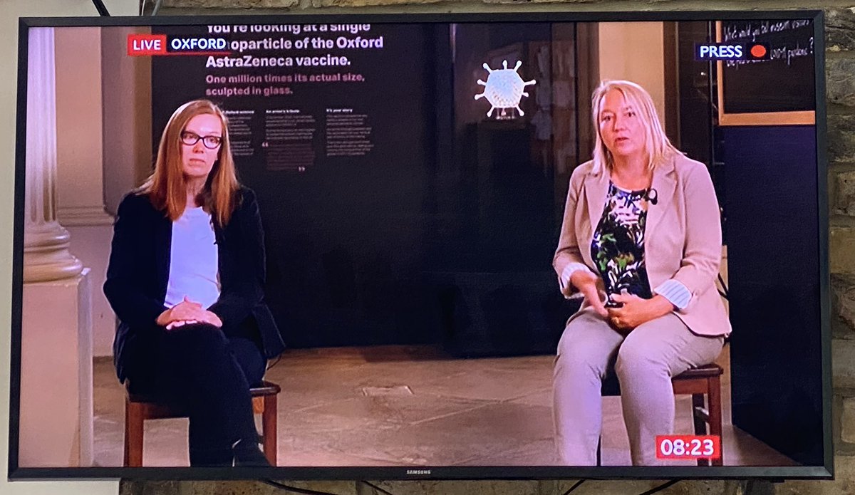 😷 Karen 🕷 (@karenstacey82) on Twitter photo What an inspiration on <a href="/BBCBreakfast/">BBC Breakfast</a> this morning Prof Sarah Gilbert DBE and Dr Catherine Green OBE
#WomenInScience 👩🔬👩🏼🔬
@WomenInSTEM21 <a href="/WOWisGlobal/">WOW - Women of the World</a> <a href="/WoGiSci/">Women & Girls In Science</a> What an inspiration on <a href="/BBCBreakfast/">BBC Breakfast</a> this morning Prof Sarah Gilbert DBE and Dr Catherine Green OBE
#WomenInScience 👩🔬👩🏼🔬
@WomenInSTEM21 <a href="/WOWisGlobal/">WOW - Women of the World</a> <a href="/WoGiSci/">Women & Girls In Science</a>