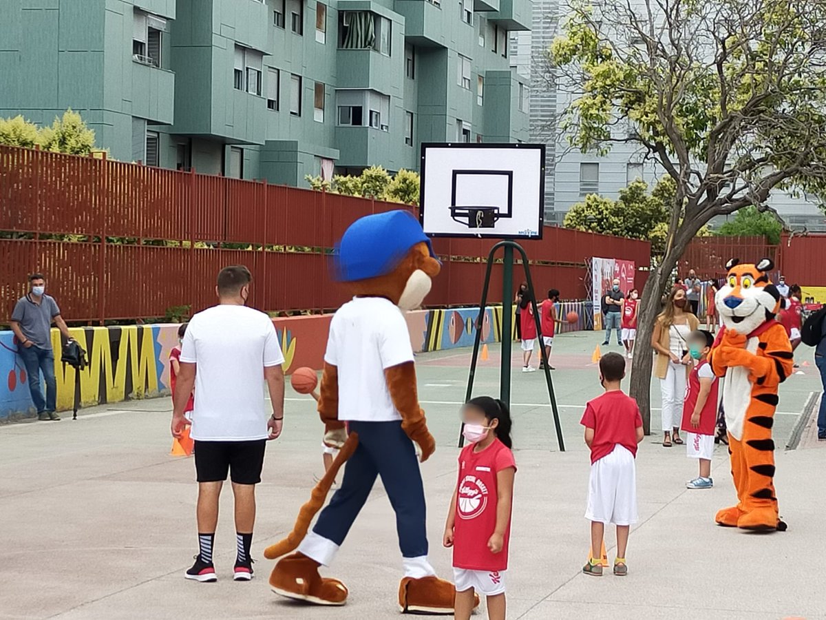 voluntariosxmad's tweet photo. 🏀Voluntari@s por Madrid participa este verano con la Fundación Kellogg’s en el primer “Campus Social Basket Kellogg’s”. Serán tres campamentos de baloncesto, de una semana de duración cada uno, para 300 menores en riesgo de exclusión social. 👇 https://t.co/rnQAChG512