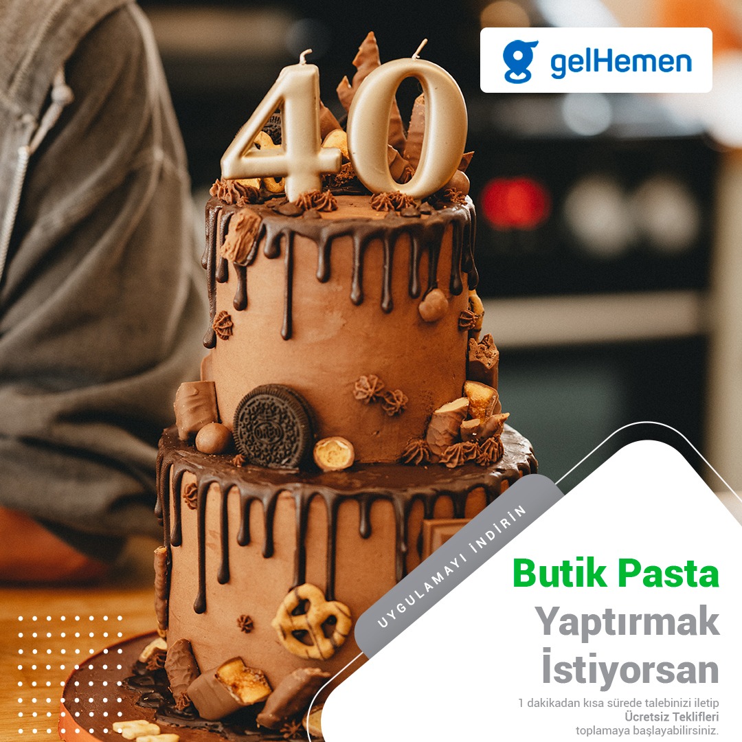 Özel günlerin hem lezzeti hem de görüntüsüyle vazgeçilmezi olan butik pastalarınızı hazırlatabileceğiniz profesyoneller “gelHemen”de…
gelhemen.com/tr/service/org…

#gelhemen #butikpasta #doğumgünüpastası #özelpasta #birthdaycake #cakearts #sugararts #şekerhamurlupasta #figürlüpasta