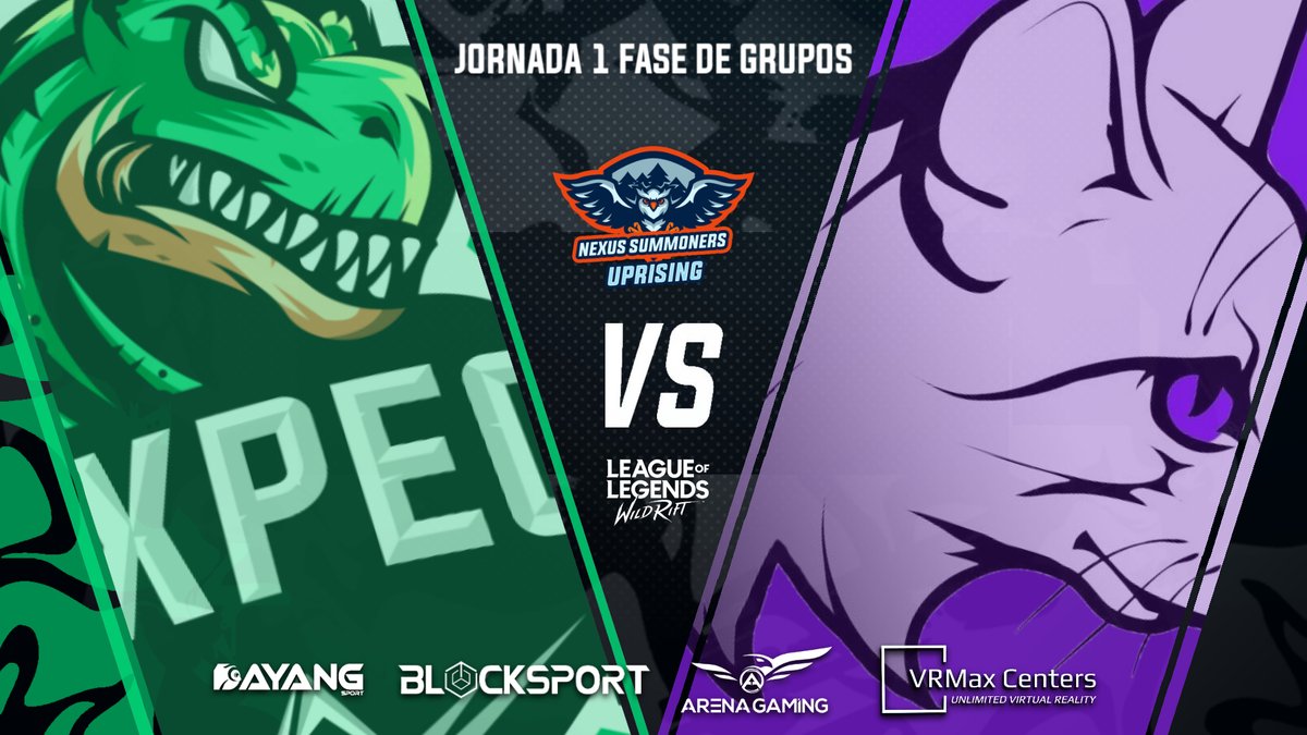 Rexpectesports's tweet photo. #wildrift | Nuevos nexos por derribar🦖🦖
🏆 @NSummoners
🕹 Jornada 1 de fase de grupos
🆚 @Nekos_Sport
⌚️22:30
💼 @ivanboal1
👨💼 #Seega
👤 @Yaaruu23
👤 @paladinYT
👤 @Delan_99
👤 @AngeloRM024
👤 #AgenteManso
👤 @LitIvi
#RoarWithUs🦖💚 #GoREX 👊 https://t.co/gqRinwpCyy