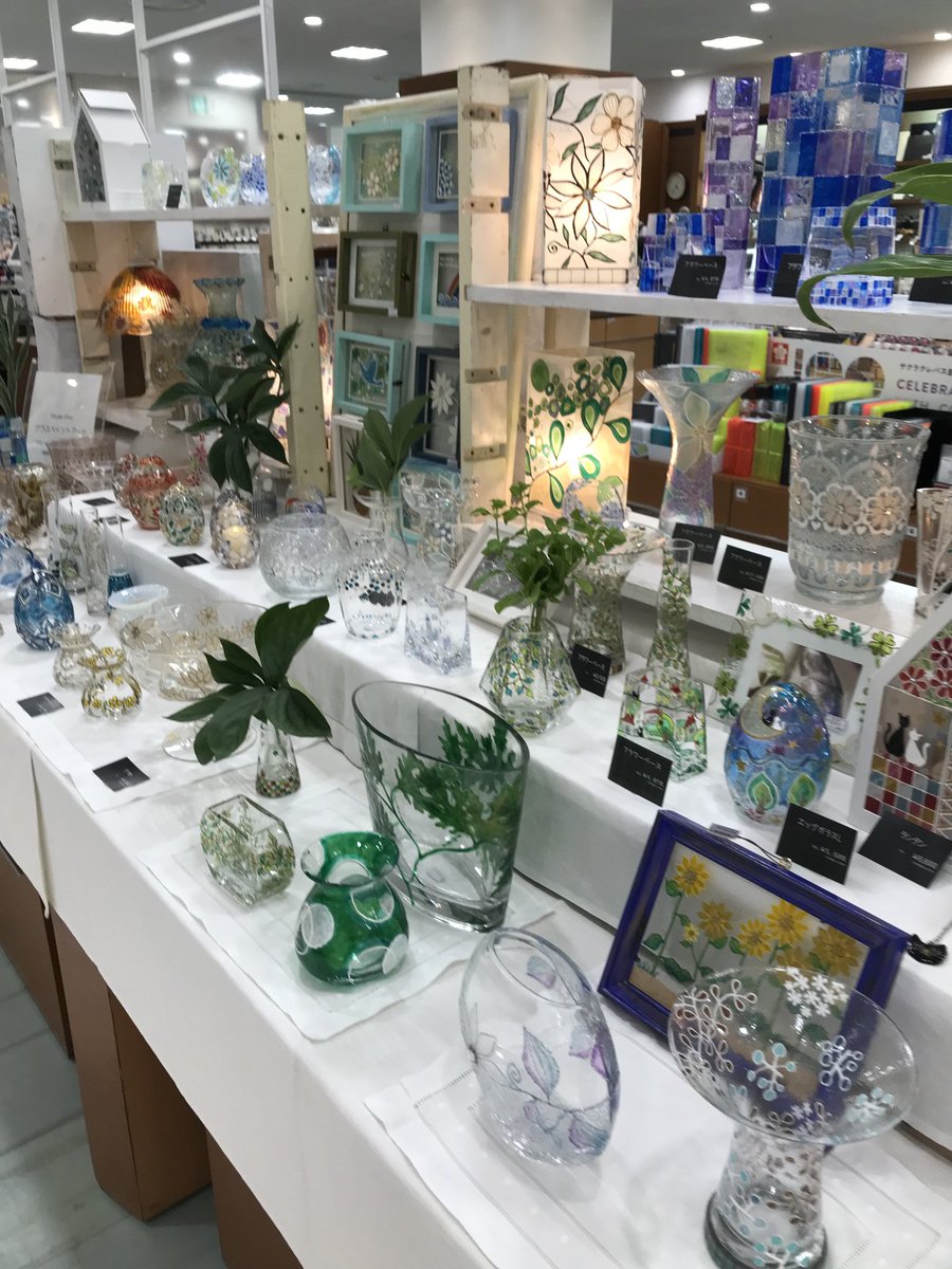丸善立川伊勢丹店 催事情報 グラスペイントアート Muse Eko 21年7月7日 水 7月13日 火 最終日は17時閉場となります これからの暑い夏に涼しげなグラスアートを是非お家にいかがでしょうか グラスペイント 立川 丸善
