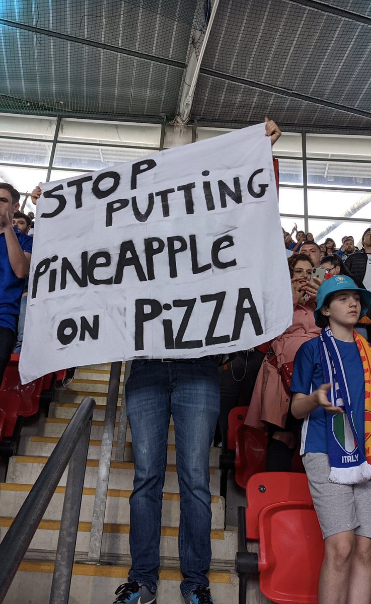 Italian fans addressing the real issues