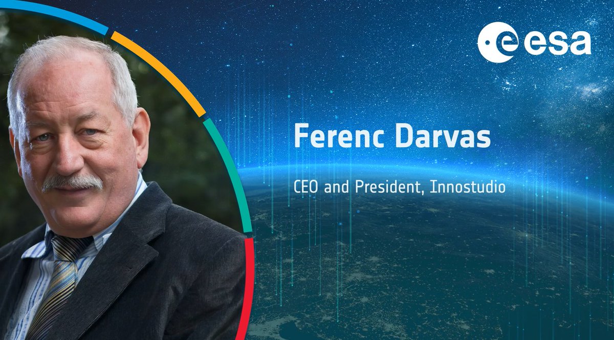 ESA_CommGateway's tweet photo. Meet our "In-Orbit Economy" workshop speakers. Prof. Ferenc Darvas is an Associate Professor at the Florida International University in Miami, and Executive President of InnoStudio, Inc..
Register now to the event: https://t.co/ykTMWiilLS
#DownstreamGateway #inorbitfacilities https://t.co/QQ1JIucUln