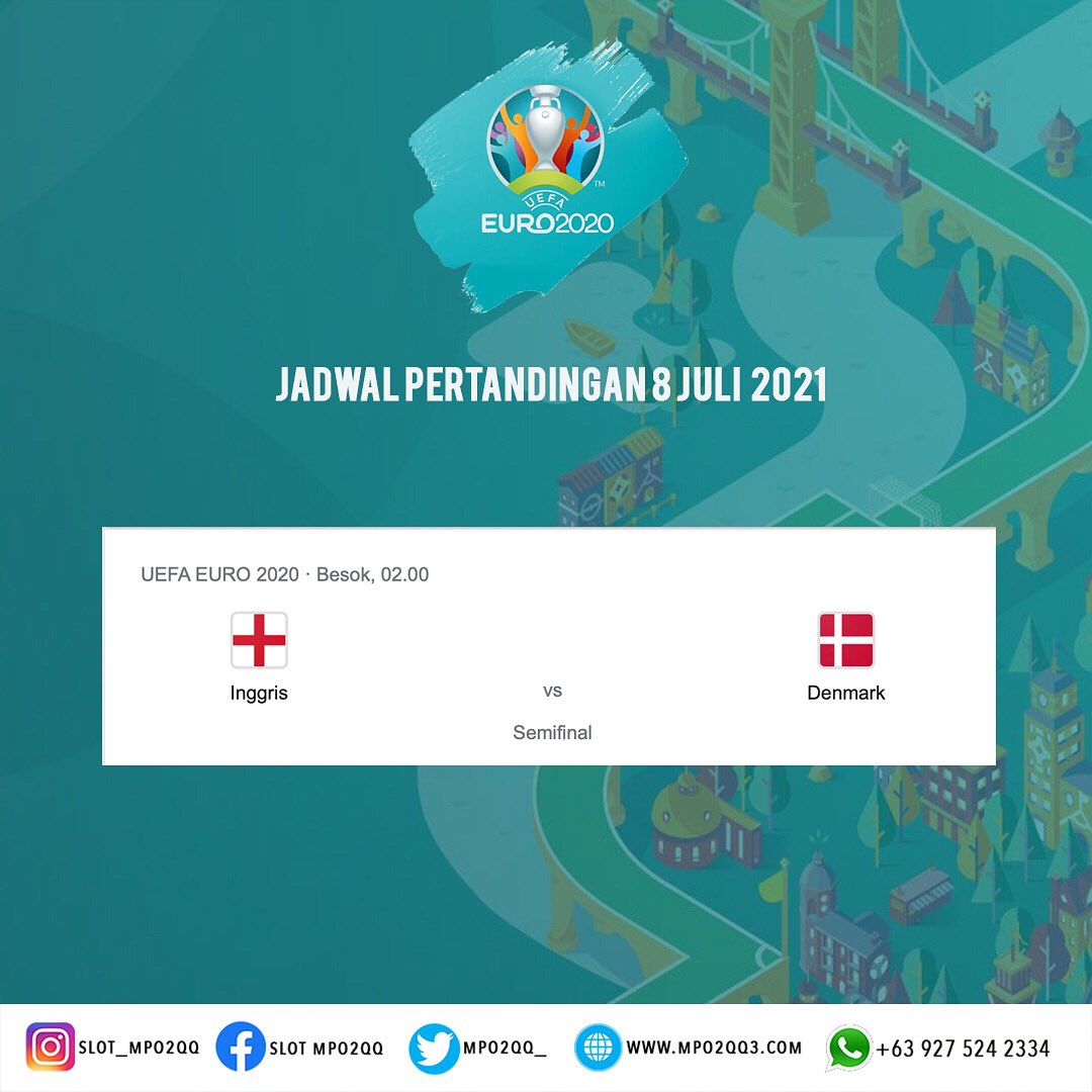 MPO2QQ_'s tweet image. Jadwal Pertandingan Euro 8 Juli 2021 

MPO2QQ - SITUS JUDI ONLINE RESMI &amp;amp; TERPERCAYA NO 1 INDONESIA
🔴 1 User ID Untuk Semua Permainan
🔴 LiveChat 24jam - WA +63 927 524 2334
🔴 Reg &amp;amp; Play : https://13.251.194.74

 #agensbobet #livecasino