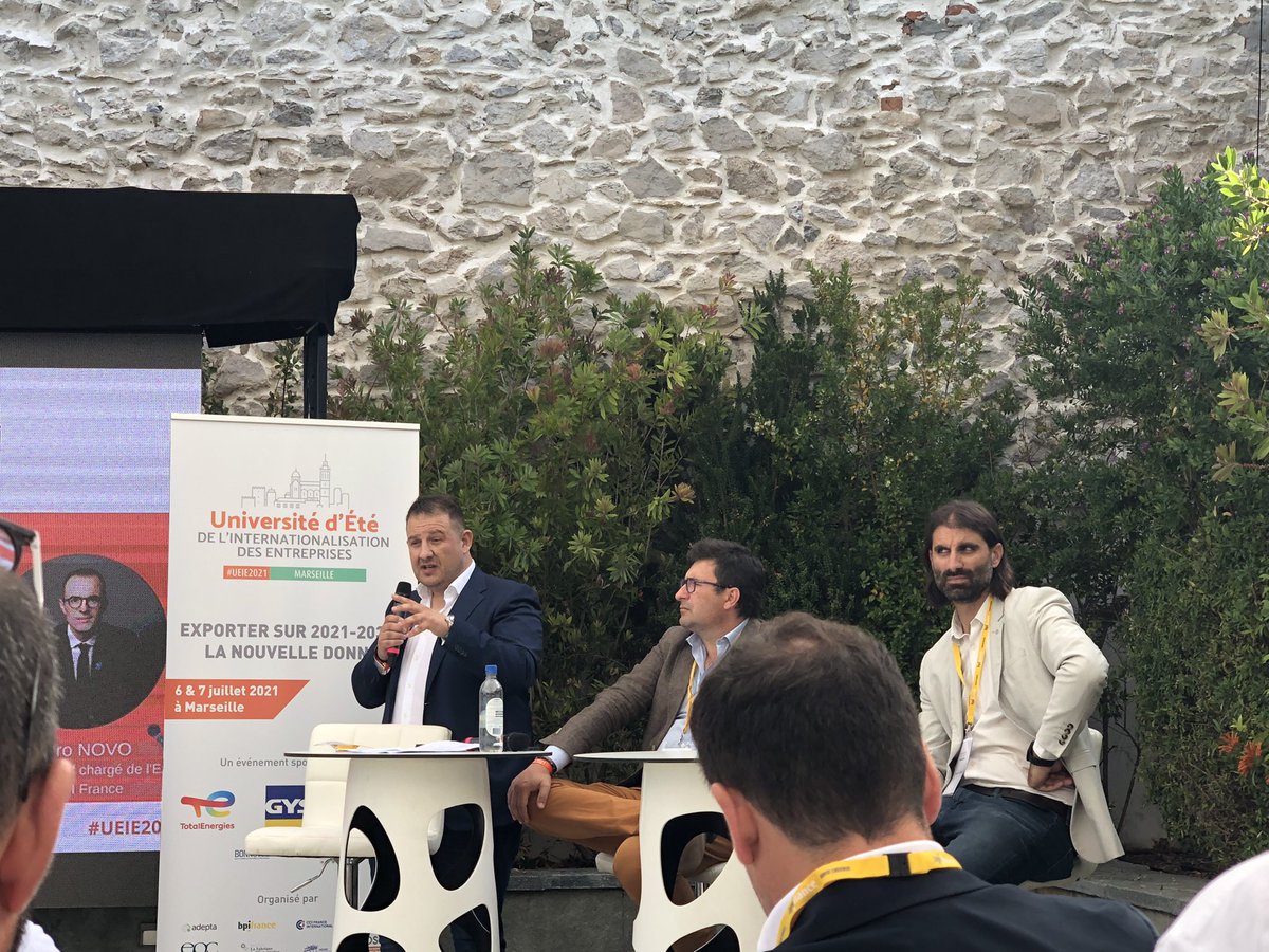 PrimeTargetData's tweet image. #UEIE2021 #export #inspiration“ L’export pour nous est une force et fait partie  d’une stratégie à longue terme. La présence locale est la clé. Il faut garder en tête que l’international est pour tous pas que pour les grandes groupes” Stephane Pieri, PDG de IDSUD Énergies